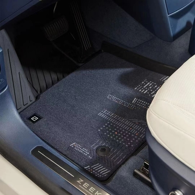 Ολόκληρο το σύνολο ZEEKR X Luxury TPE Floor Mat Camo Forest Design Style για μέγιστη προστασία