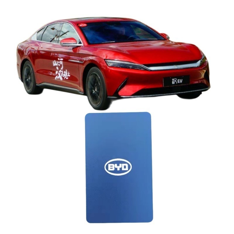 Μπλε BYD Han ev Τραγούδι συν Qin συν Dm Ντόλφιν NFC Κάρτα Κλειδί με NFC