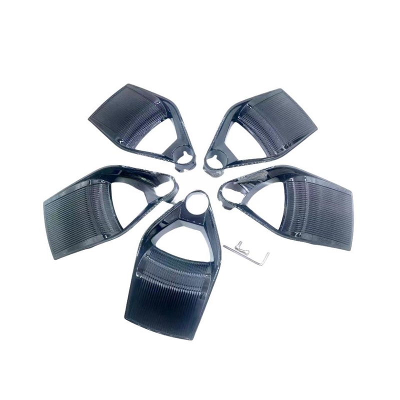 Byd Han 19 ιντσών DMI Hubcap διακοσμητική πλάκα αλουμινίου κράμα ατσάλι δαχτυλίδι καλύπτης τροχού μαύρο